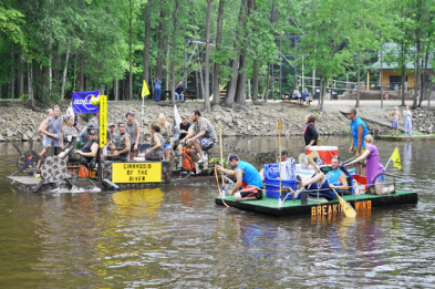 Wolf River Raft Race
